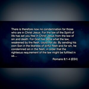 Romans 8:1-4